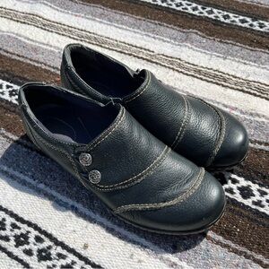 Clarks Expendables | Black Leather